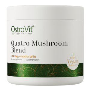 OstroVit Quatro Mushroom Blend VEGE 100 g o smaku naturalnym