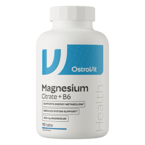OstroVit Cytrynian Magnezu 400 mg + B6 90 tabletek