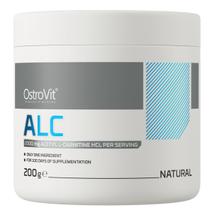 OstroVit Acetylo L-Karnityna 200 g o smaku naturalnym