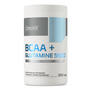 OstroVit BCAA + Glutamina 5500 mg 300 kapsułek