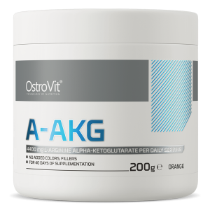 OstroVit A-AKG 200 g sabor naranja