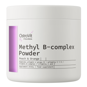 OstroVit Pharma Methyl B-complex Powder 180 g pêche et orange
