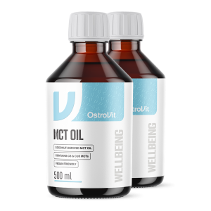 OstroVit Huile MCT de noix de coco 2 x 500 ml arôme naturel