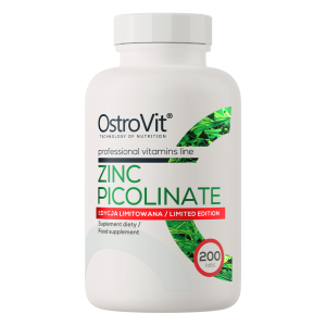 OstroVit Picolinate de zinc 200 comprimés