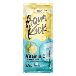 OstroVit Aqua Kick Vitamine C 10 g goût citron-lime
