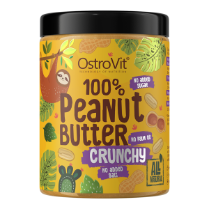 OstroVit 100% Beurre de cacahuètes 1000 g croustillant