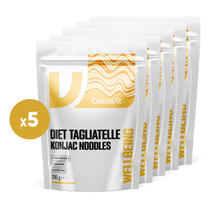 OstroVit Diet Tagliatelle Nouilles de Konjac 5 x 250 g