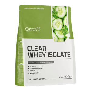 OstroVit Clear Whey Isolate 400 g goût concombre et menthe