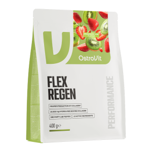 OstroVit Flex Regen 400 g en saveur fraise et kiwi