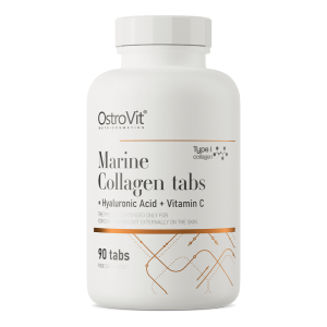 OstroVit Collagène Marin + Acide Hyaluronique + Vitamine C 90 comprimés