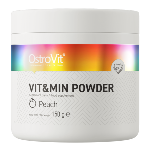 OstroVit VIT&MIN en poudre 150 g saveur pêche