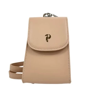 Pudroworóżowa torebka rowerówka