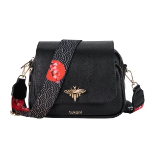 Torebka pszczółka listonoszka czarna