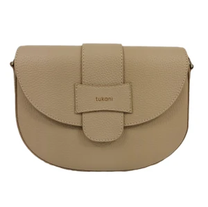 Torebka listonoszka beżowa