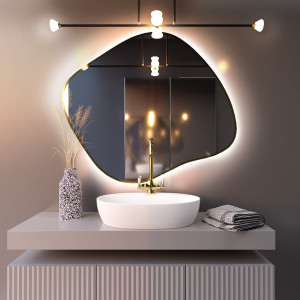 Lustro ścienne Baltica Design Tiny Border LED Bright Stain III