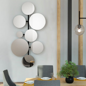 Lustro ścienne Baltica Design Molecua