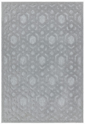 Dywan Asiatic Salta SA03 Silver Geometric
