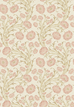 Tapeta dekoracyjna Boras Tapeter Treasured Poppy Flow 2270