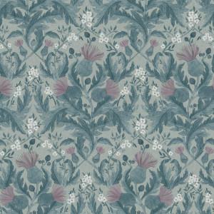 Tapeta dekoracyjna Boras Tapeter In Bloom Thistle 7204
