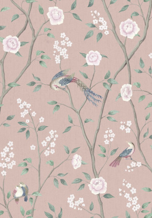 Tapeta dekoracyjna Boras Tapeter Oriental Dreams Paradise Birds 1901