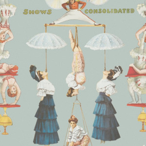 Tapeta MINTHEGAP Circus The Great Show Blue WP20003