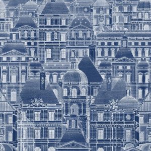 Tapeta MINDTHEGAP Eclectic Louvre Blue WP20021
