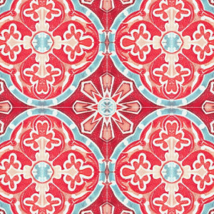 Tapeta MINDTHEGAP Eclectic Rufous Tile WP20055