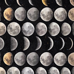 Tapeta MINDTHEGAP Eclectic Moon Phases WP20066