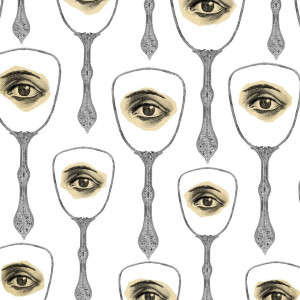 Tapeta MINDTHEGAP Illusion Mirror’s Eye Neutral WP20082