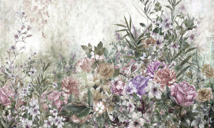 Grafika NEWWALLS Mysterious garden