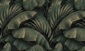 Grafika NEWWALLS Tropical leaves