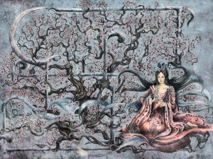 Grafika WallCraft Sakura 490 32 2102