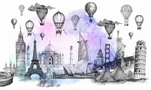 Tapeta Wonderwall Go To Travel 35 0830 07
