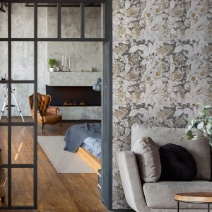 Wall Art Grafika Wall Liseron Gold