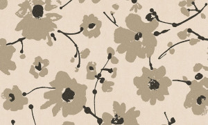 Tapeta dekoracyjna Arte Metal Velvet Flower and Lin 18008