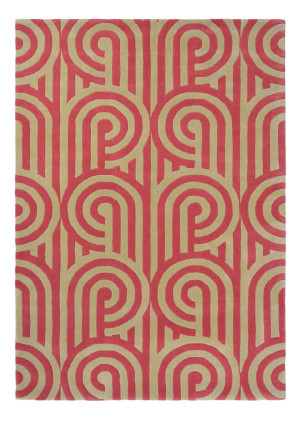Dywan Florence Broadhurst Turnabouts Claret 039200 200x280 cm