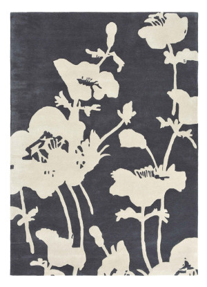 Dywan Florence Broadhurst Floral 300 Charcoal 039604 250x350 cm