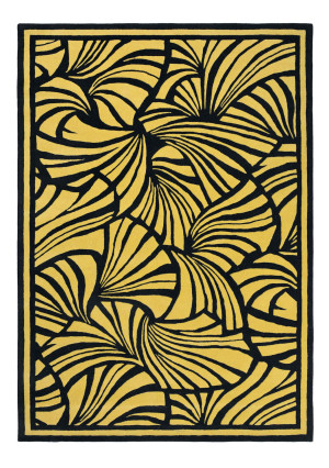 Dywan Florence Broadhurst Japanese Fans Gold 039305 250x350 cm