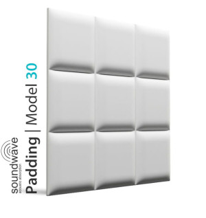 Loft Design Panel gipsowy Model 30 PADDING 60x60 cm