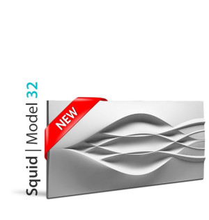 Loft Design Panel gipsowy Model 32 SQUID 45x100 cm