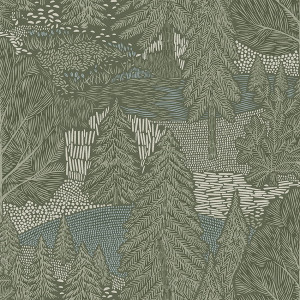 Tapeta dekoracyjna Boras Tapeter Woodland Northern Forest 4702