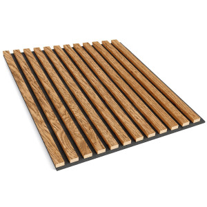 Panel akustyczny drewniany 3D Lameo 60x60cm - fornir dębowy LAMEO_A101