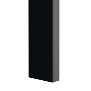 Próbka - lamele drewniane czarny Lameo 22x70mm