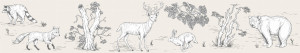 Grafika Marburg Kids' Walls 45810 5,00m x 0,177m