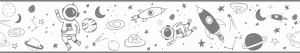 Grafika Marburg Kids' Walls 45851 5,00m x 0,177m