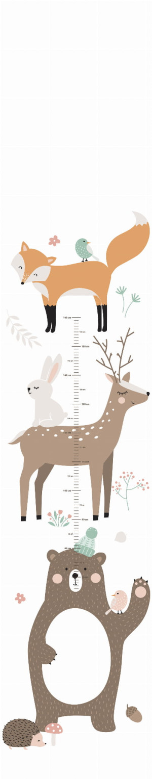 Grafika miarka wzrostu Marburg Kids' Walls 45874