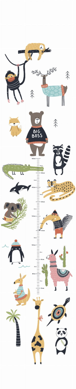 Grafika miarka wzrostu Marburg Kids' Walls 45877