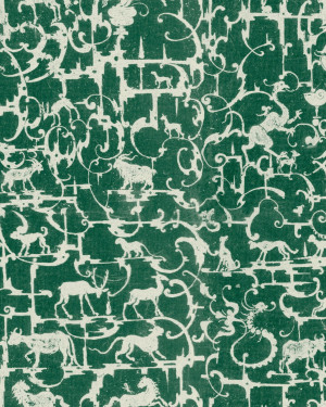 Tapeta MINDTHEGAP The Gentleman's Corner Royal Hunting Racing Green WP20468