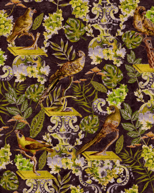 Tapeta MINDTHEGAP The Royal Garden La Voliere Dark WP20478