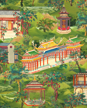 Tapeta MINDTHEGAP Chinese Garden YUYUAN WP20593